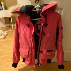 Pink Canada Goose Chilliwack Bomber